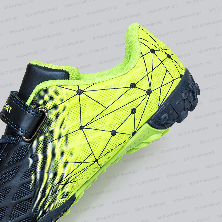 Бутсы футбольные KR-197 сине-зеленые