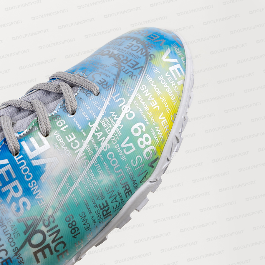 Бутсы футбольные KR-178 бело-голубой