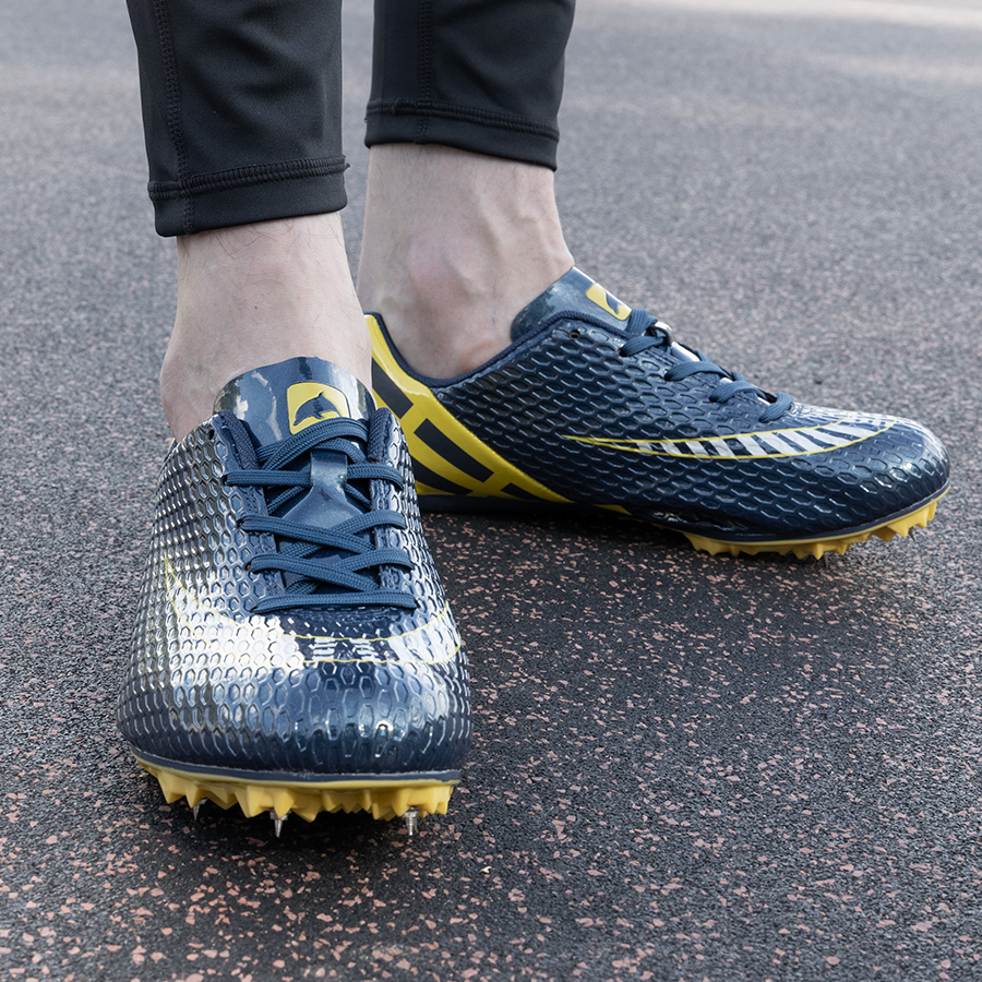 Шиповки KR-077 сине-желтые