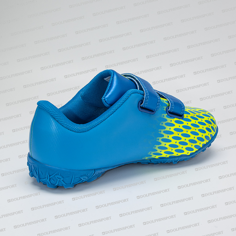 Бутсы футбольные KR-183 сине-зеленый