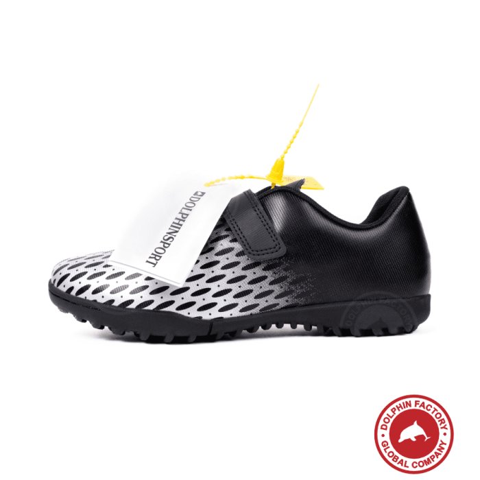 Бутсы футбольные KR-183 черно-серый