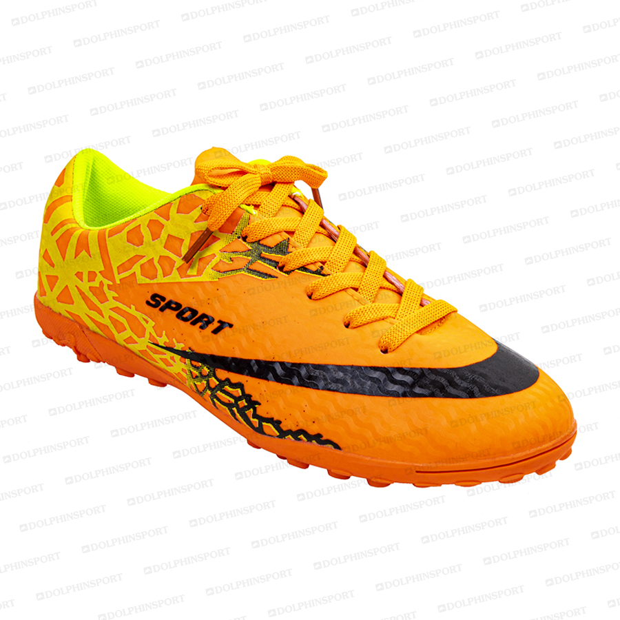 Бутсы футбольные KR-120 оранжевые