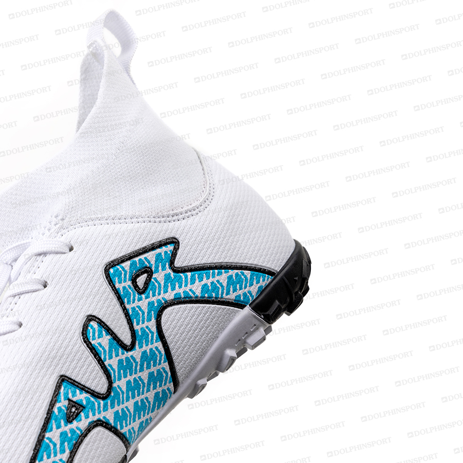 Бутсы футбольные KR-160 бело-синий