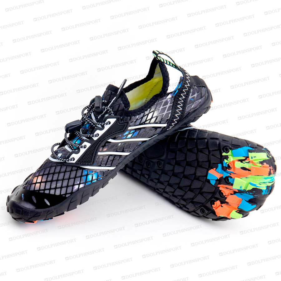 Аквасоки / Аквашуз KR-050 черно-белые