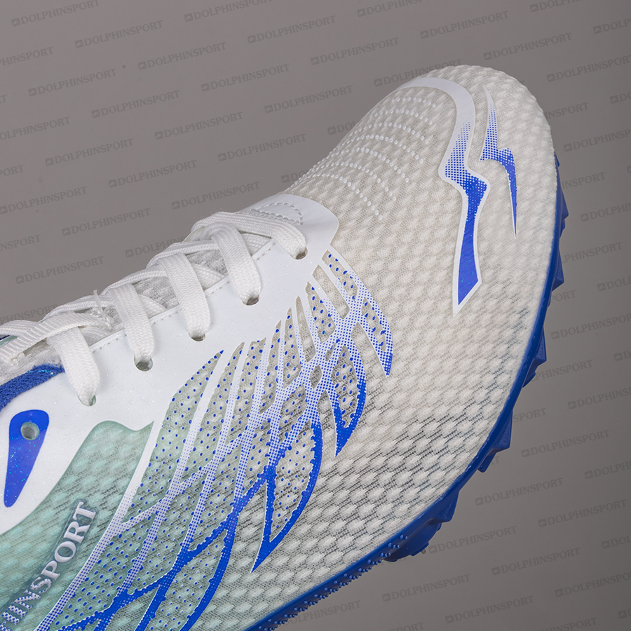 Шиповки KR-203 бело-синие