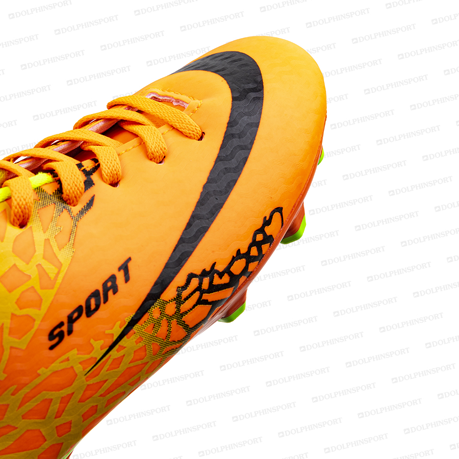 Бутсы футбольные KR-121 оранжевые