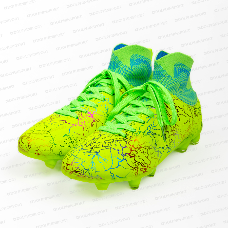 Бутсы футбольные KR-131 зеленые