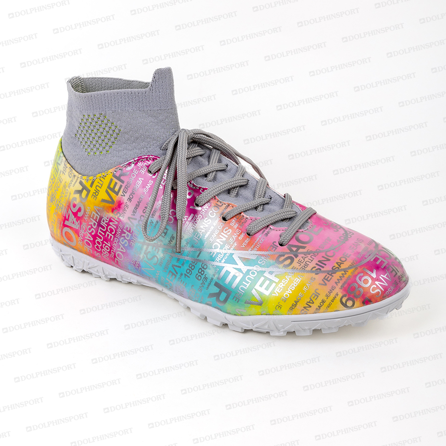 Бутсы футбольные KR-178 бело-розовый