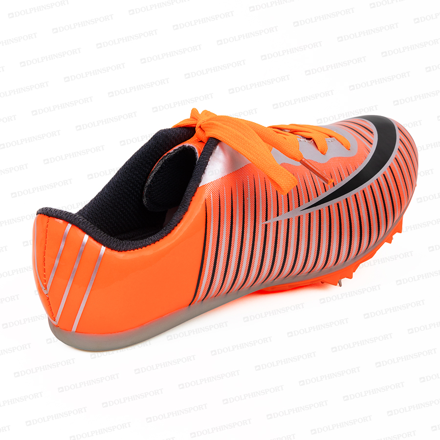 Шиповки KR-075 черно-оранжевые