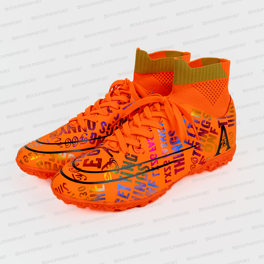 Бутсы футбольные KR-179 оранжевый