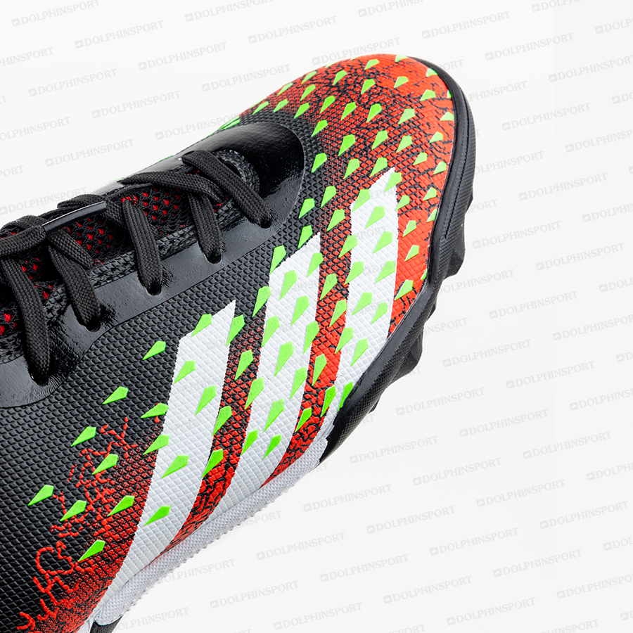 Бутсы футбольные KR-180 черно-красный