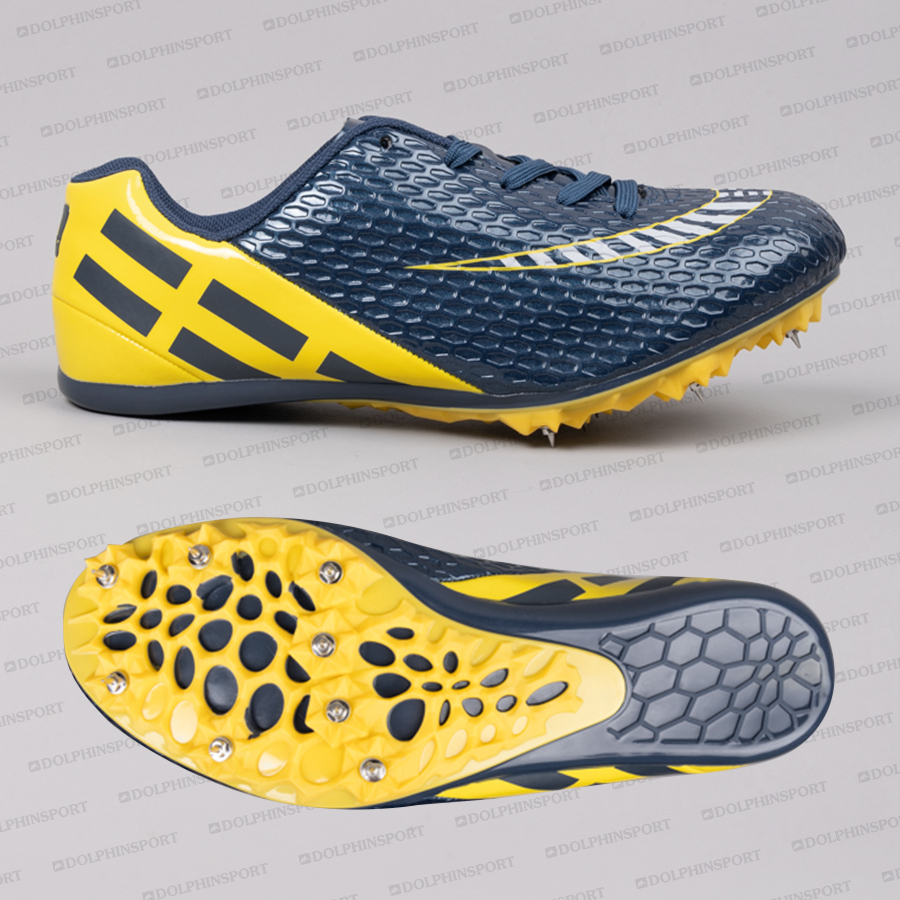 Шиповки KR-077 сине-желтые