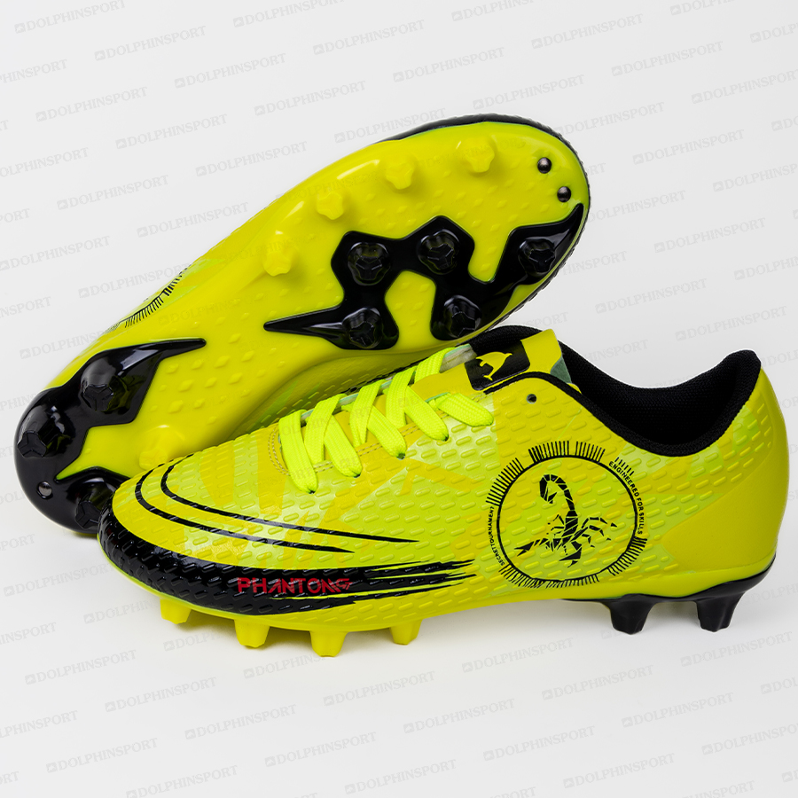 Бутсы футбольные KR-189/2 желто-зеленый
