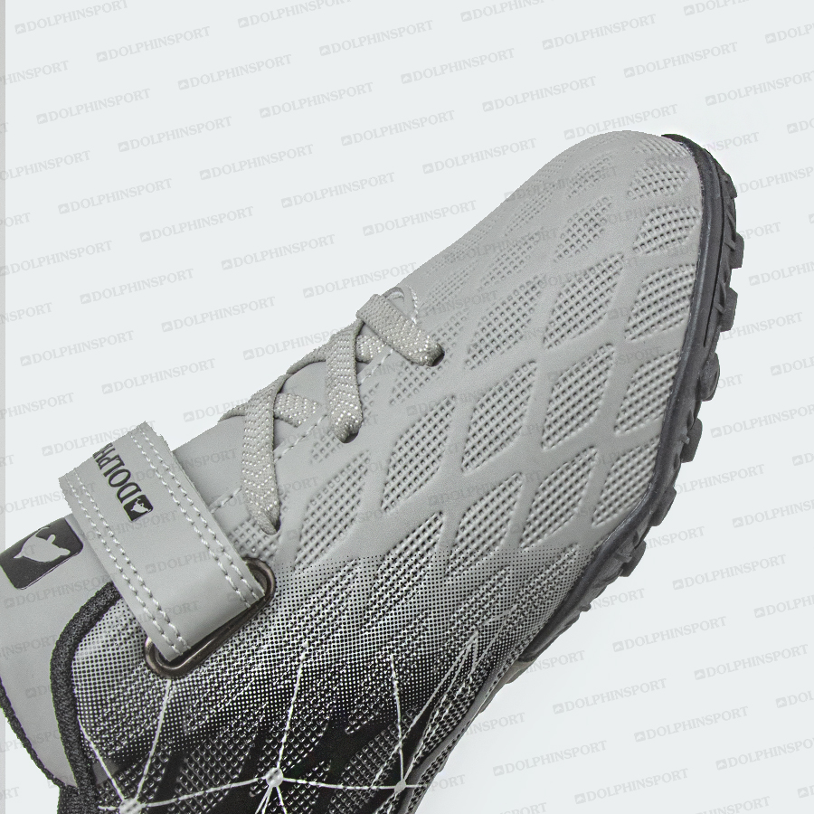 Бутсы футбольные KR-197 черно-серые