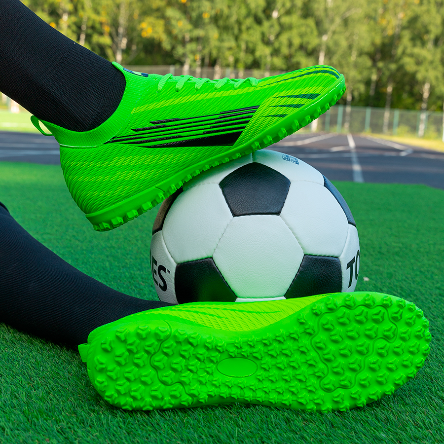 Бутсы футбольные KR-200 зеленые