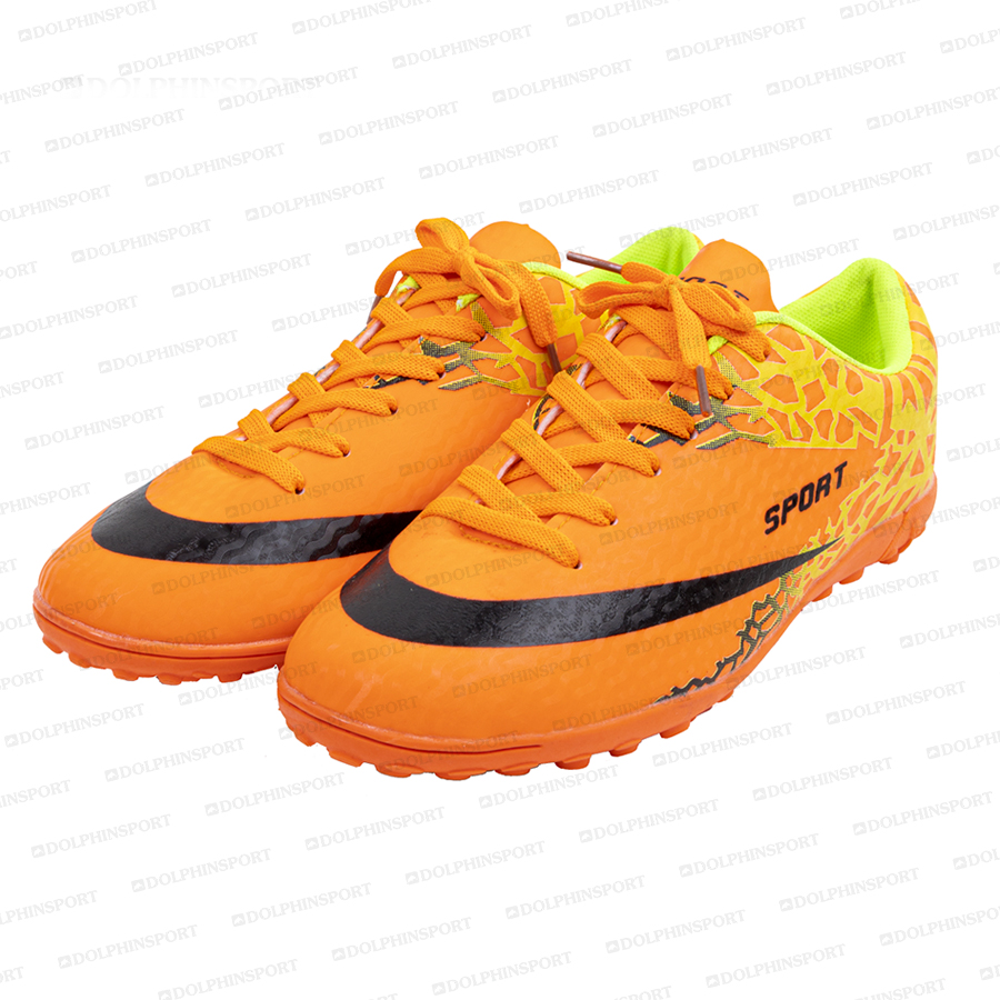 Бутсы футбольные KR-120 оранжевые