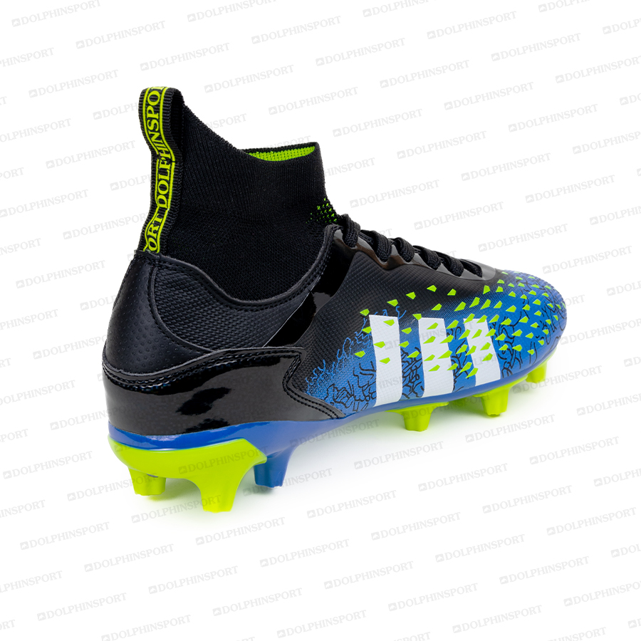 Бутсы футбольные KR-180/2 сине-зеленые