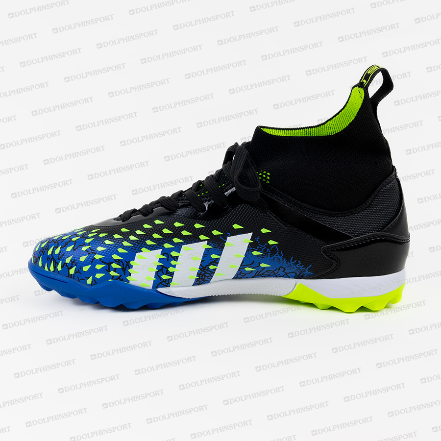 Бутсы футбольные KR-180 сине-зеленый