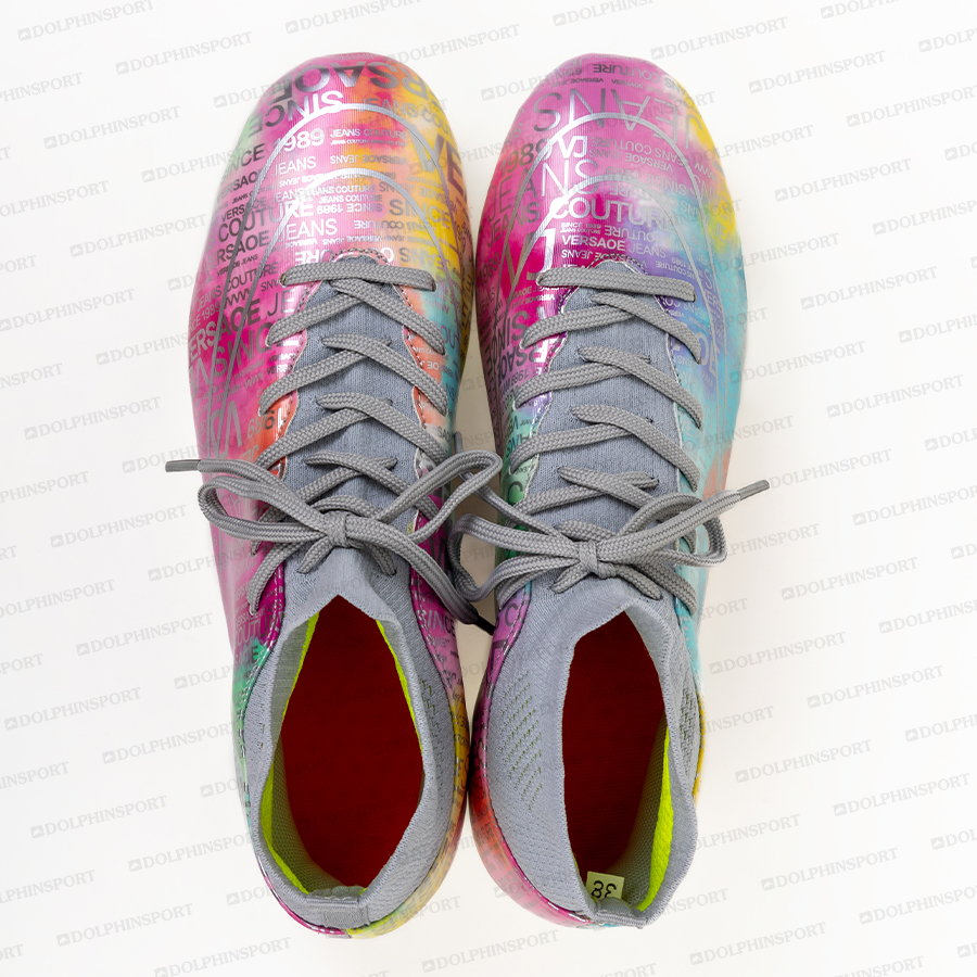 Бутсы футбольные KR-178/2 бело-розовый