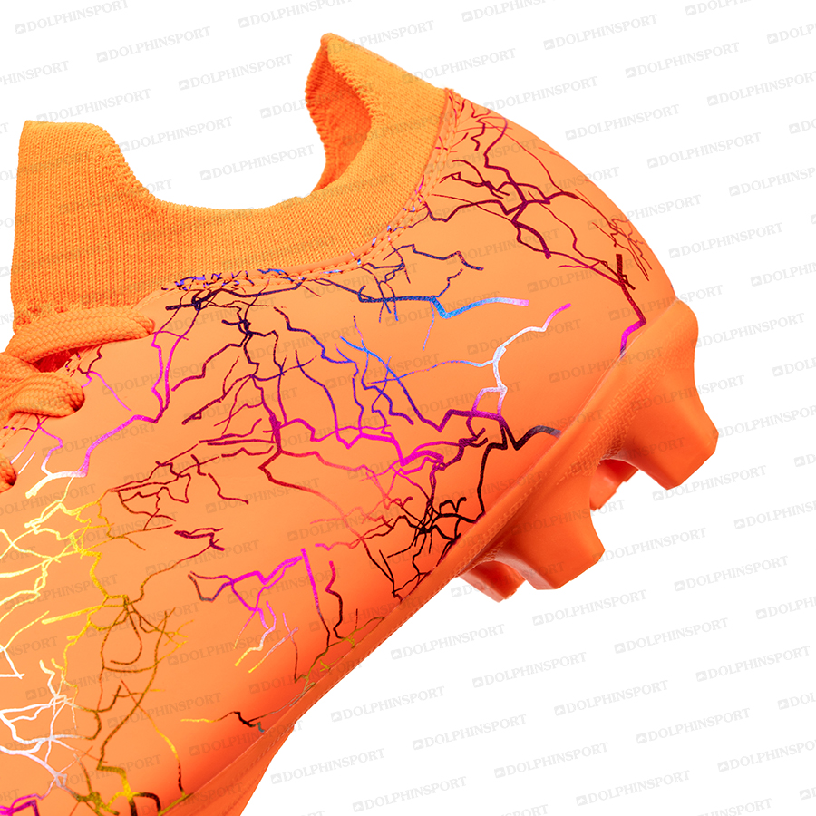 Бутсы футбольные KR-131 оранжевые