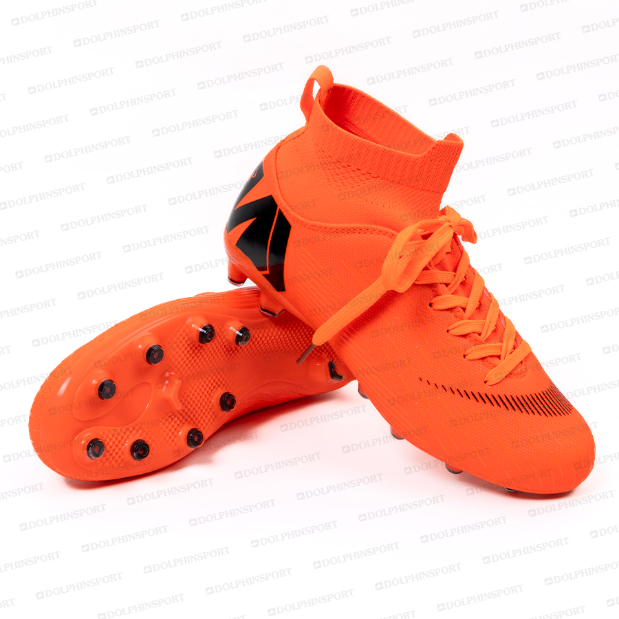 Бутсы футбольные KR-142/2 оранжевый