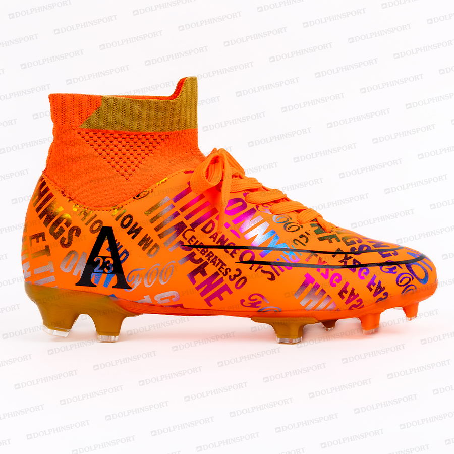 Бутсы футбольные KR-179/2 оранжевый