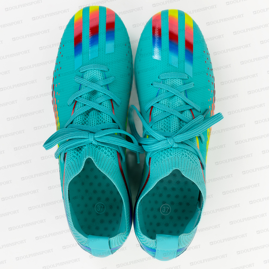 Бутсы футбольные KR-158 бирюзовый