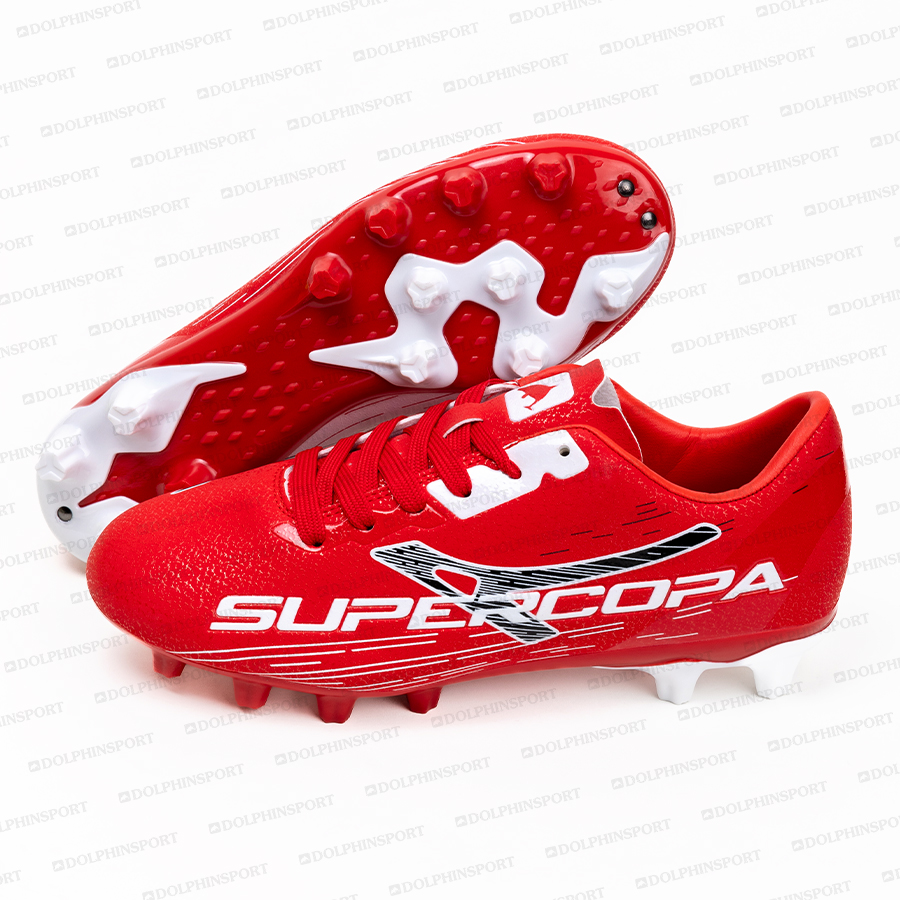 Бутсы футбольные KR-181/2 красный