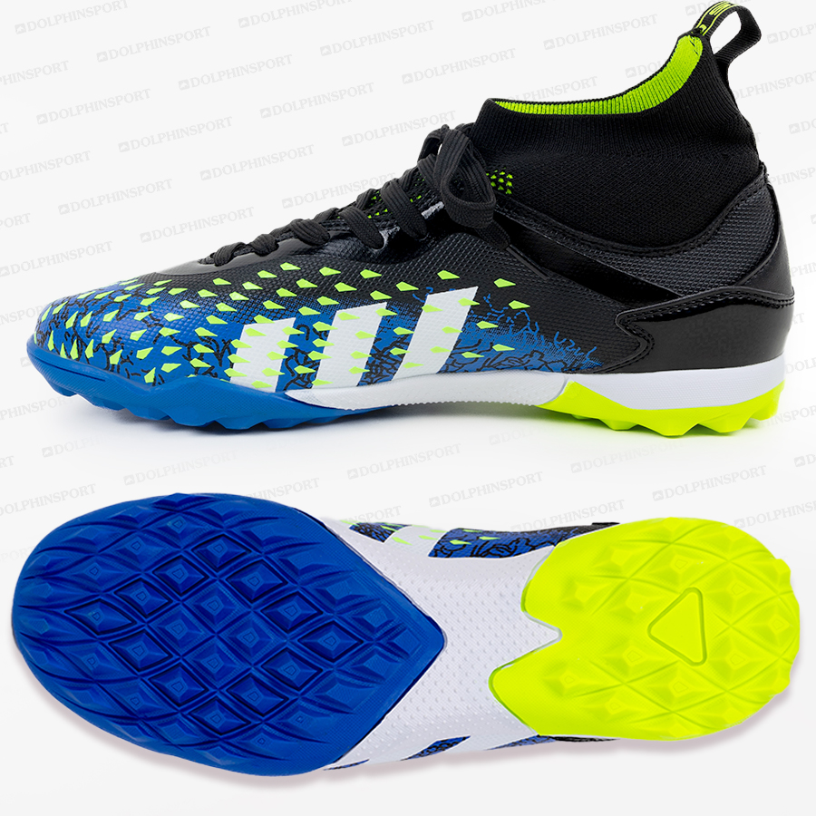 Бутсы футбольные KR-180 сине-зеленый