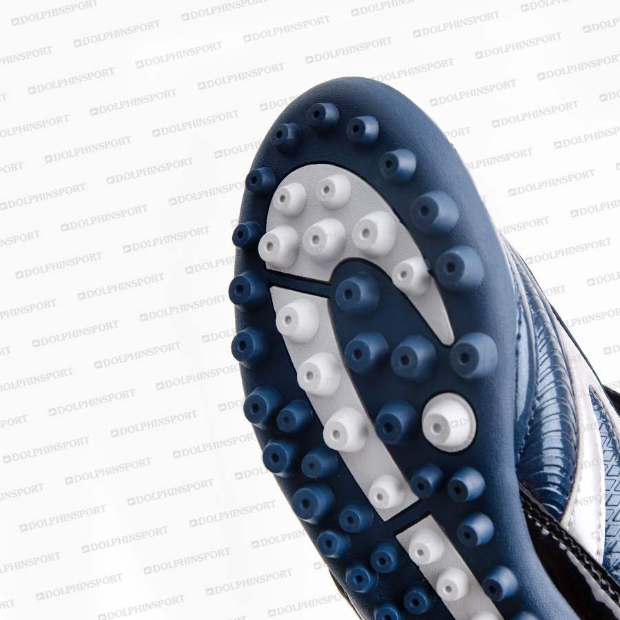 Бутсы футбольные KR-057 черно-синие