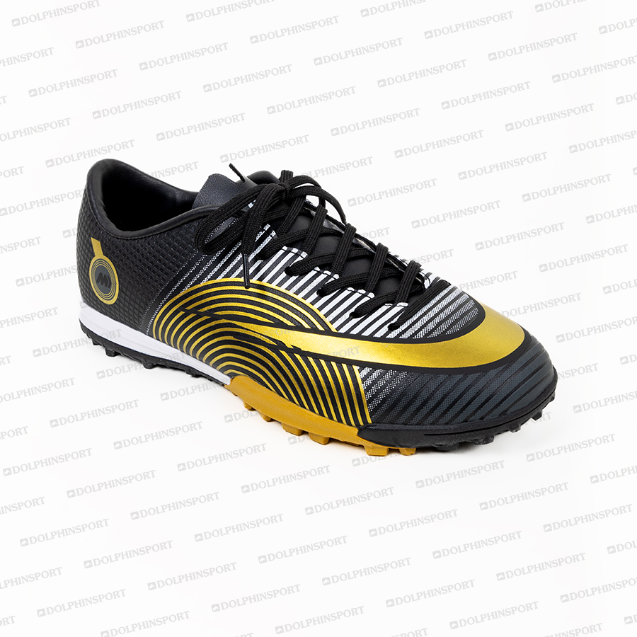 Бутсы футбольные KR-156 черно-золотой