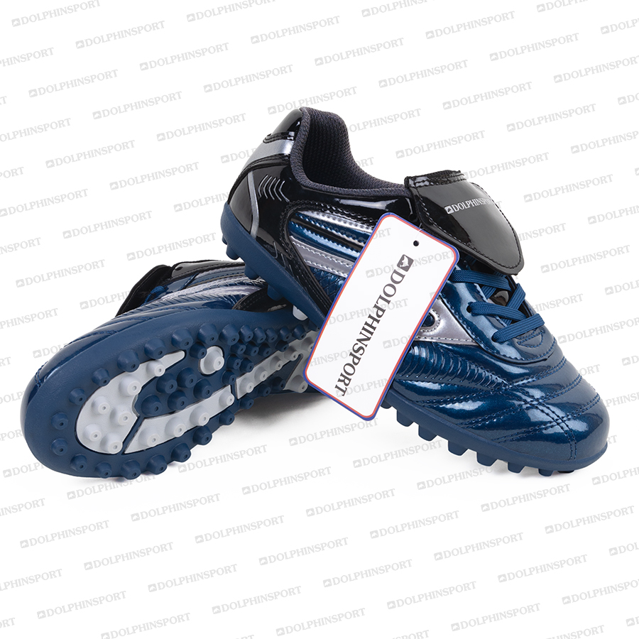 Бутсы футбольные KR-059 черно-синие