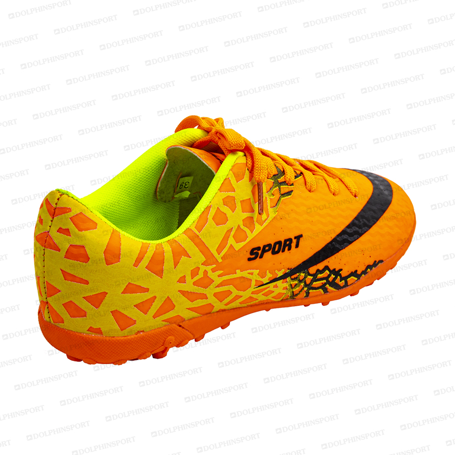 Бутсы футбольные KR-120 оранжевые