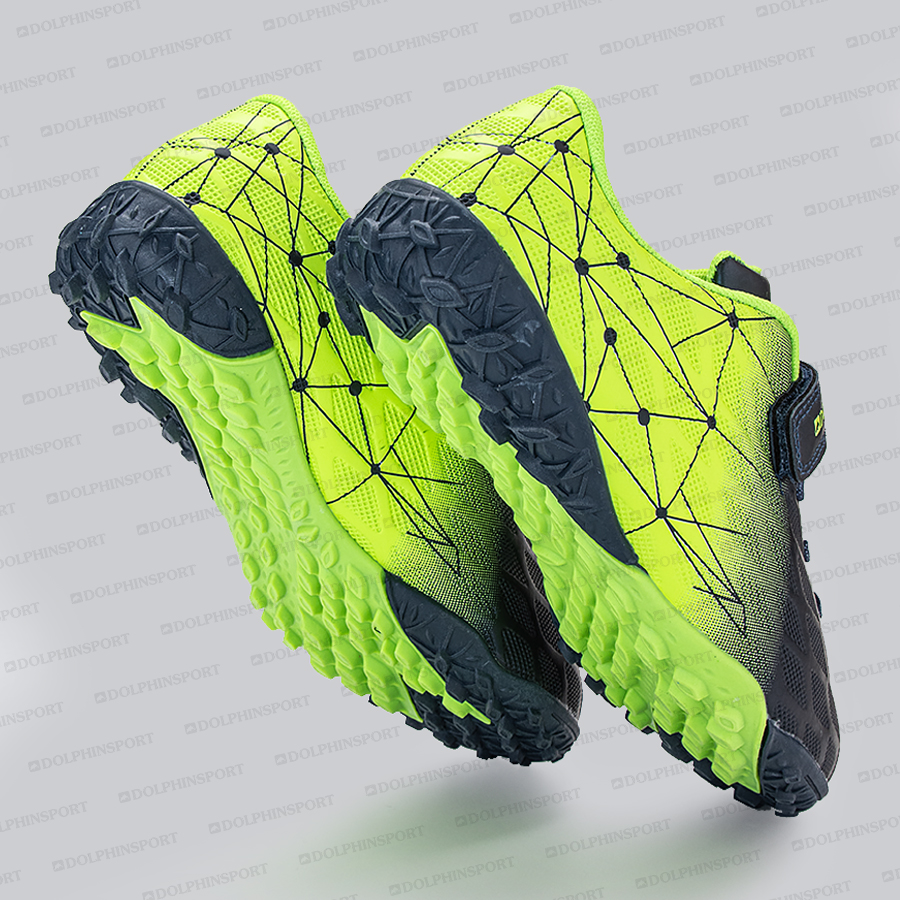 Бутсы футбольные KR-197 сине-зеленые