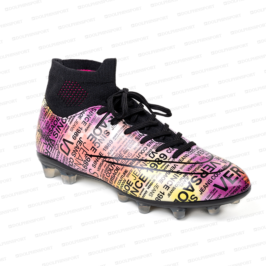 Бутсы футбольные KR-178/2 черный-белый