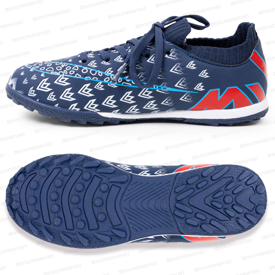 Бутсы футбольные KR-114 темно-синие