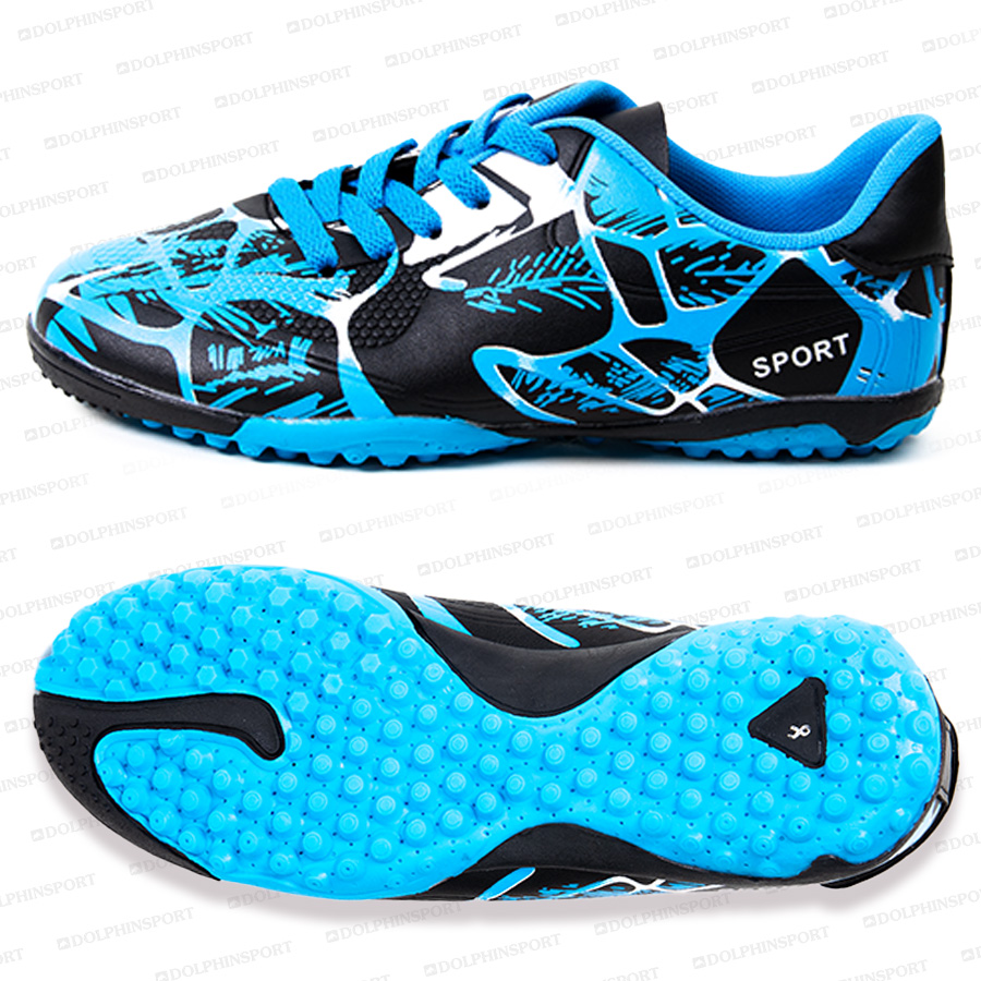 Бутсы футбольные KR-104 голубые