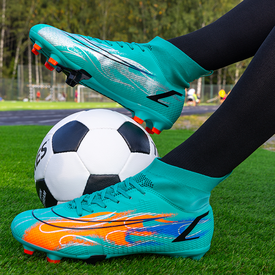 Бутсы футбольные KR-141/2 бирюзовый