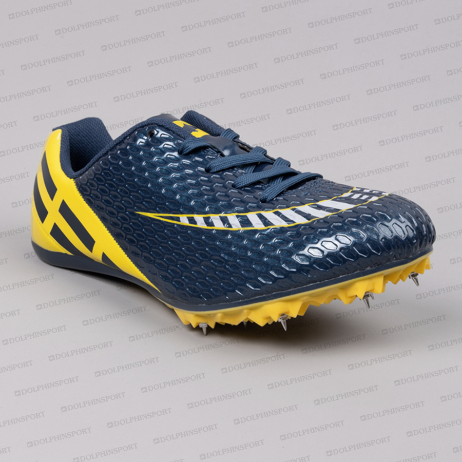 Шиповки KR-077 сине-желтые