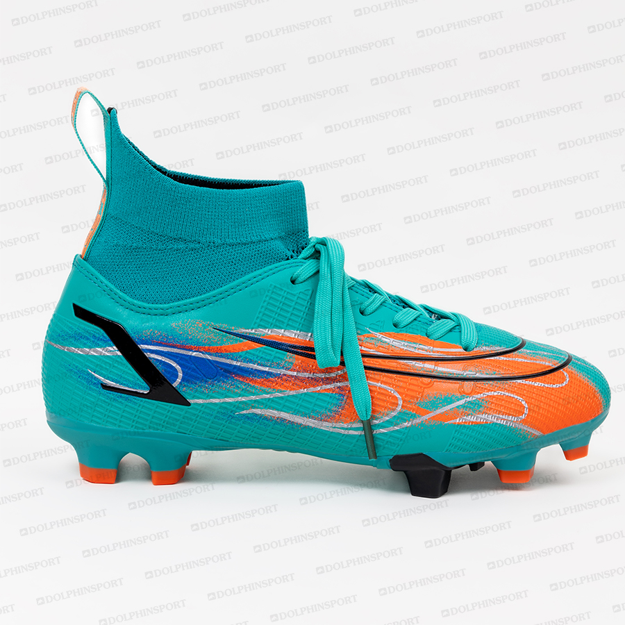 Бутсы футбольные KR-141/2 бирюзовый