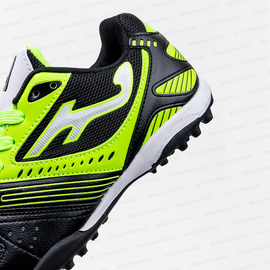 Бутсы футбольные KR-184 черно-зеленый