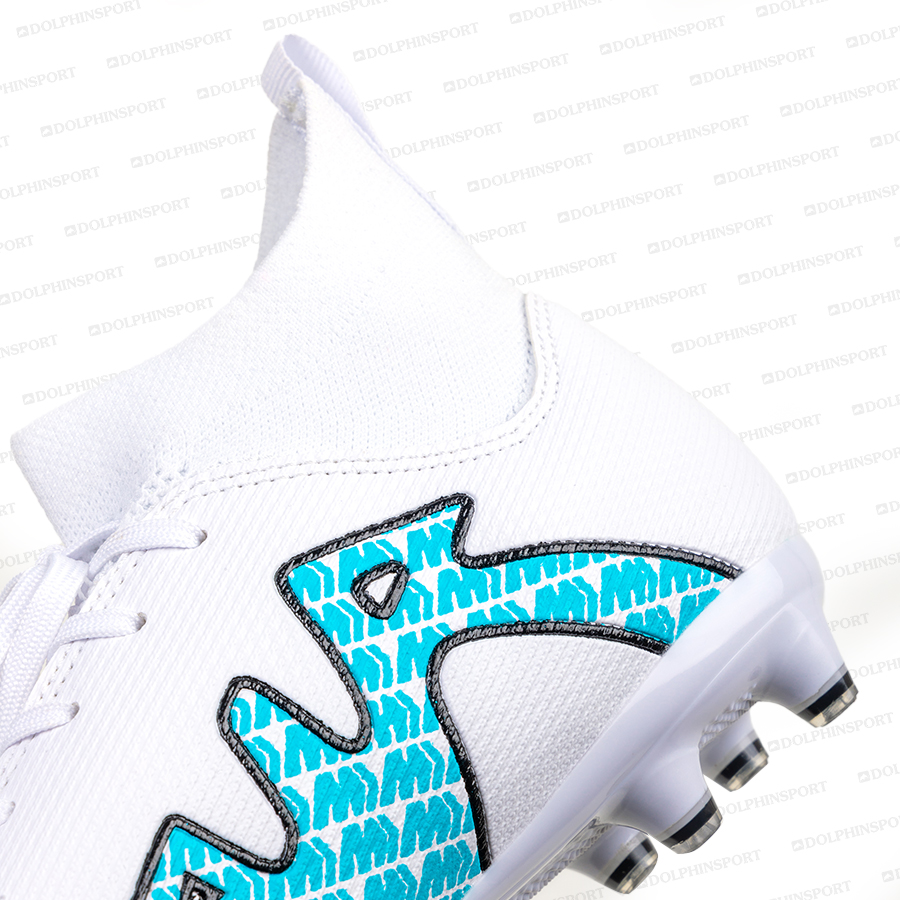 Бутсы футбольные KR-154 бело-синий