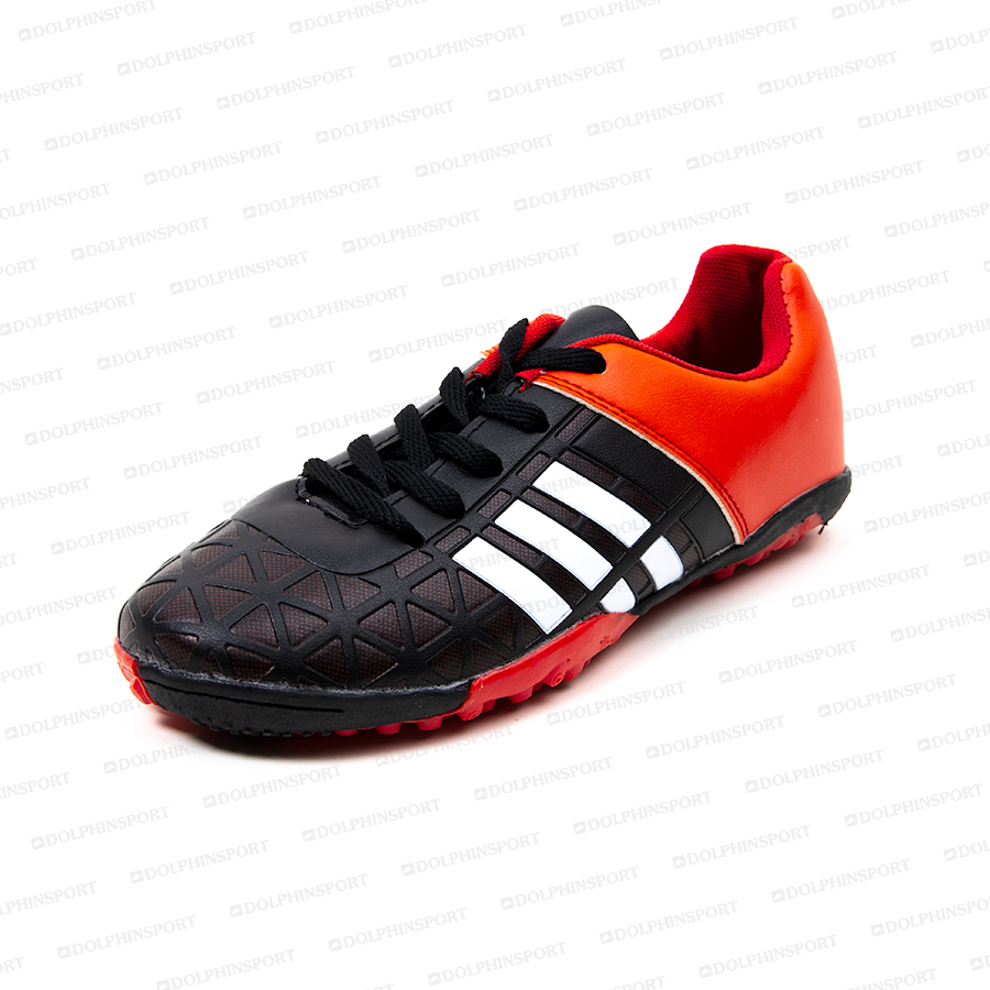 Бутсы футбольные KR-105 красно-черные