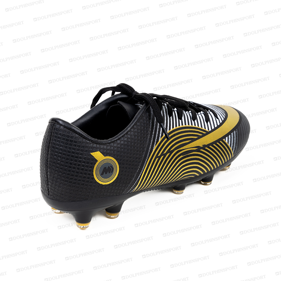 Бутсы футбольные KR-155 черно-золотой