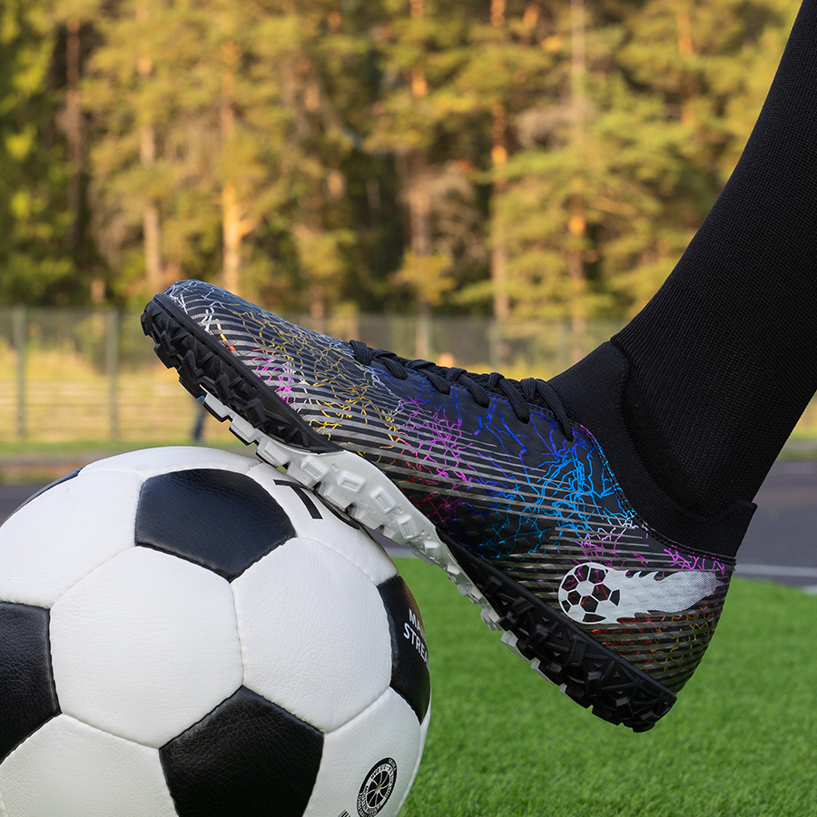 Бутсы футбольные KR-134 черные