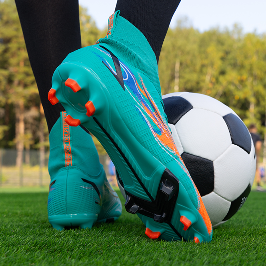 Бутсы футбольные KR-141/2 бирюзовый