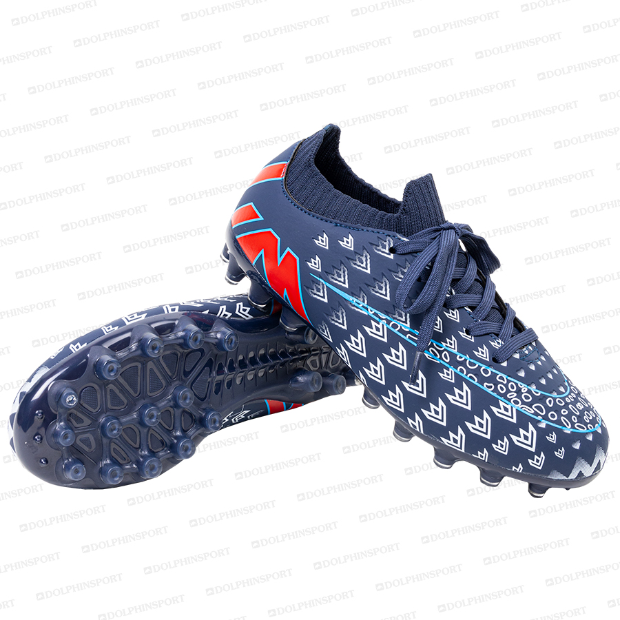 Бутсы футбольные KR-114/2 темно-синие