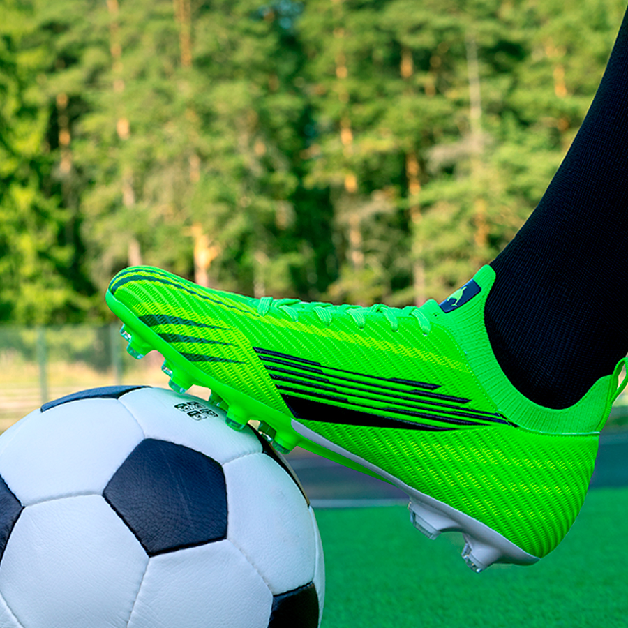 Бутсы футбольные KR-207 зеленые