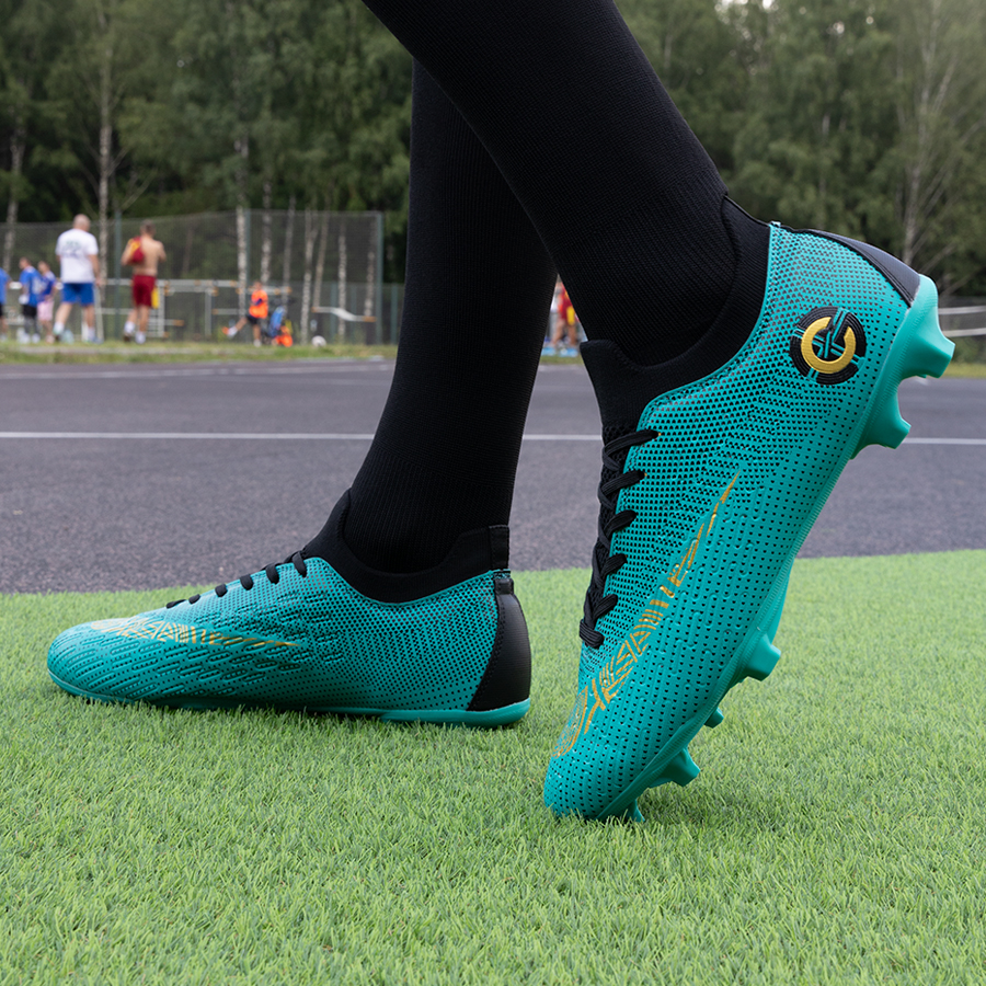 Бутсы футбольные KR-094 бирюзовые