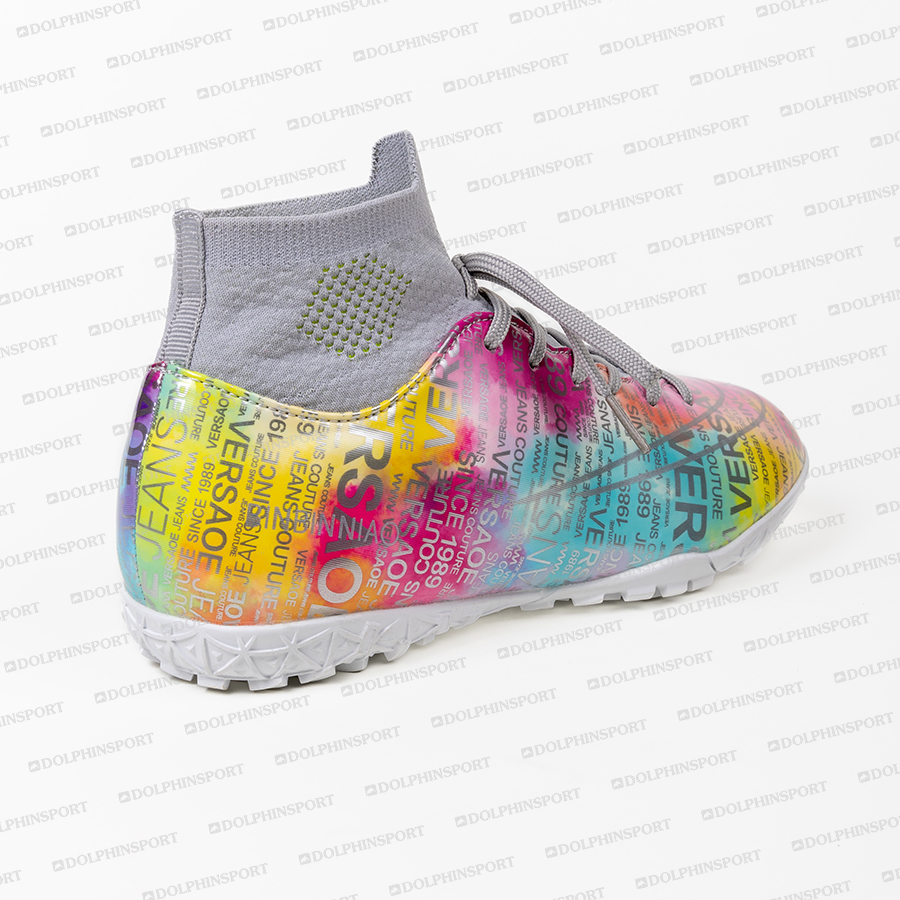 Бутсы футбольные KR-178 черный-белый